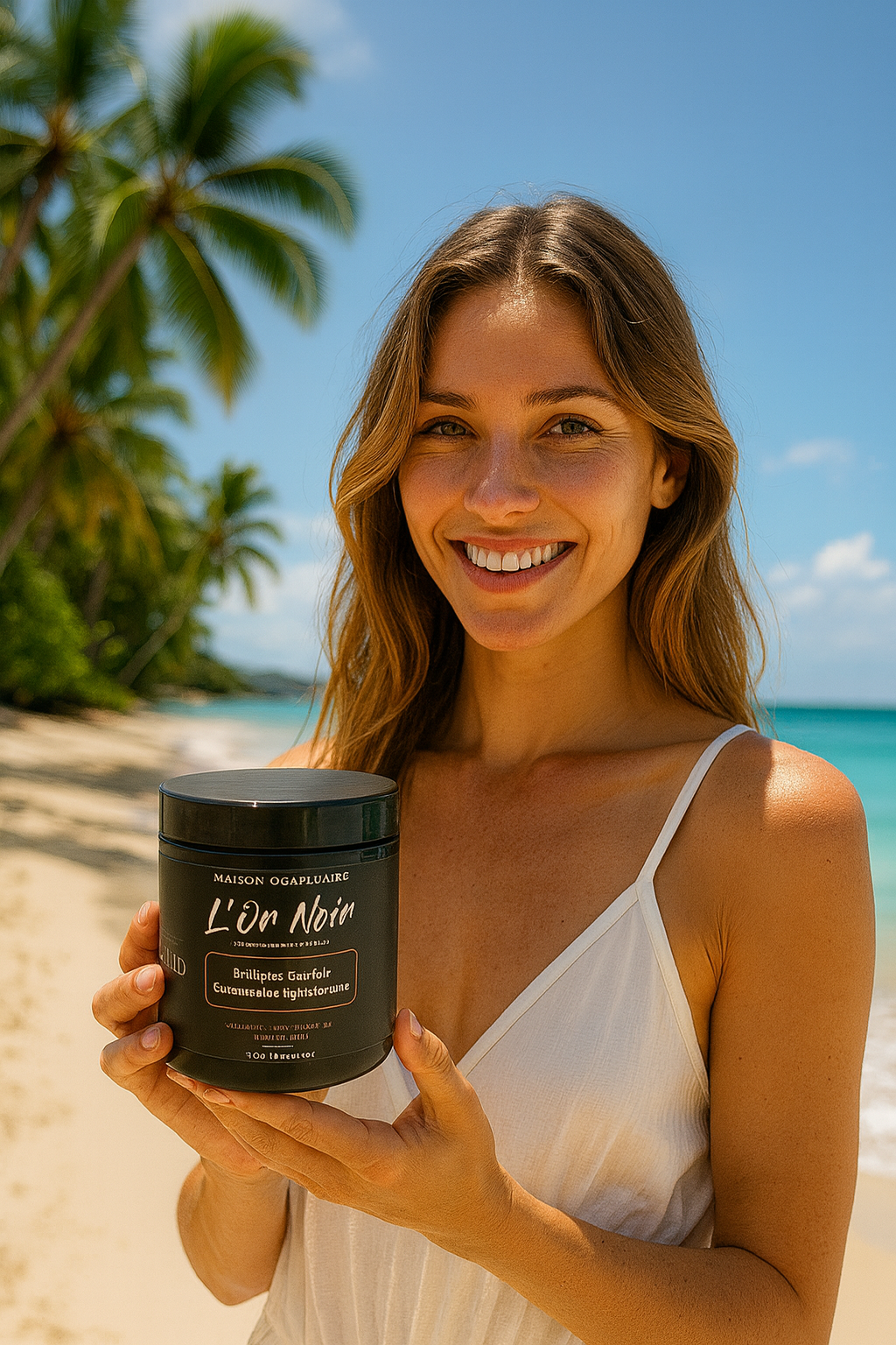 Masque Capillaire L’Or Noir – Maison Oud | Nutrition Intense & Brillance Sublime