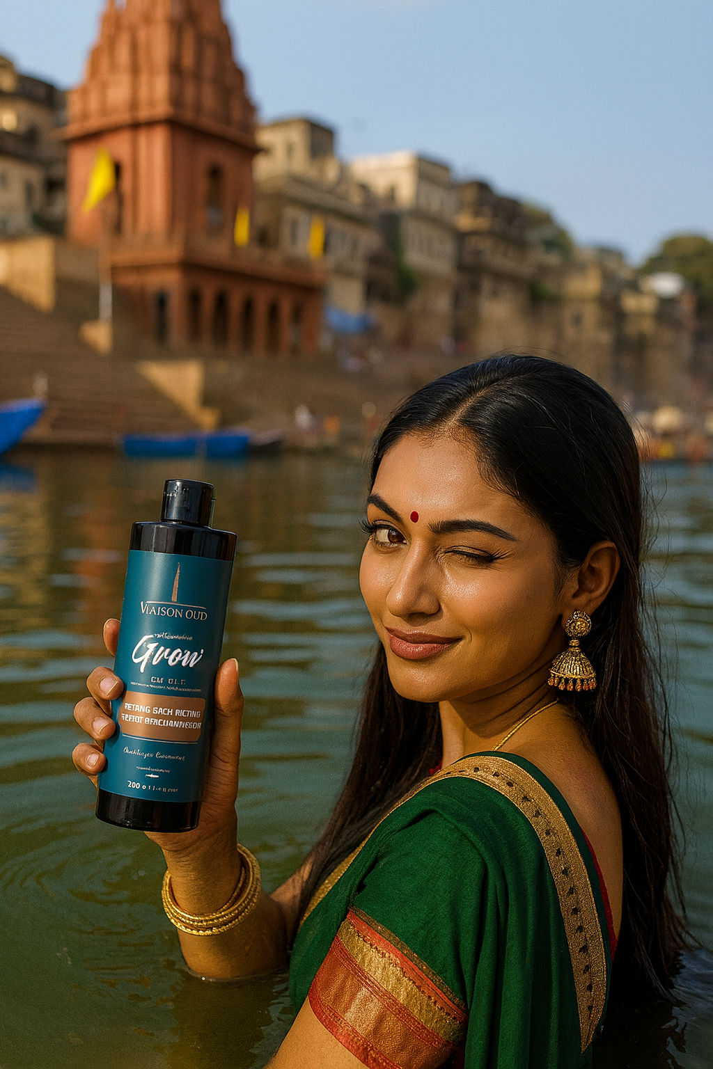 Masque Capillaire Grow – Pousse Extrême Anti-Chute (500ml) | Maison Oud