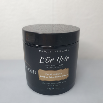 Masque Capillaire L’Or Noir – Maison Oud | Nutrition Intense & Brillance Sublime