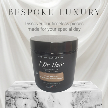 Masque Capillaire L’Or Noir – Maison Oud | Nutrition Intense & Brillance Sublime