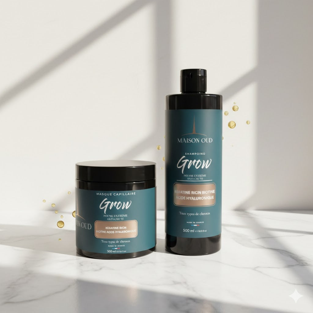 Masque et champoing Anti-Chute Kératine & Ricin