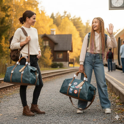 Sac cabas noir ultra-stylé – Parfait pour la famille ou la salle de sport »